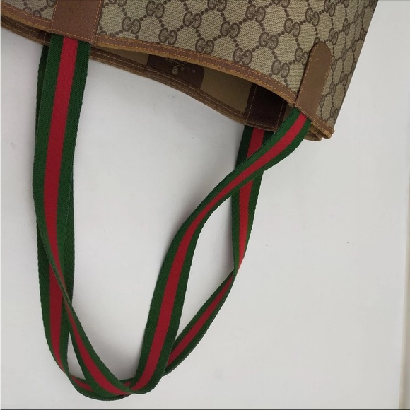 Gucci GG Supreme Sherry Line Tote Bag - Picture 14 of 15